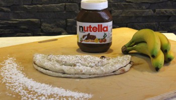 PIZZA NUTELLA BANANE