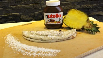 PIZZA NUTELLA ANANAS